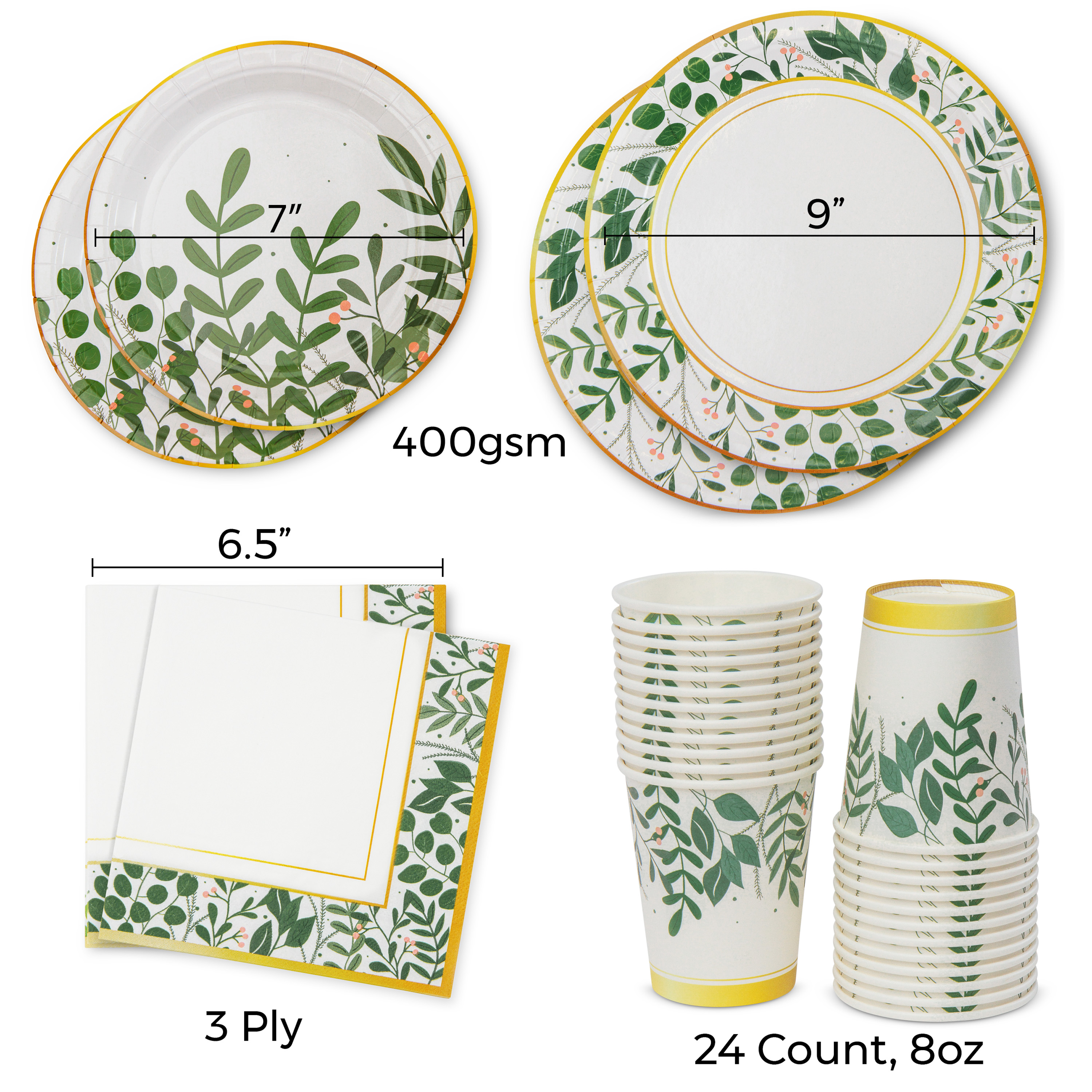 Greenery Dinnerware